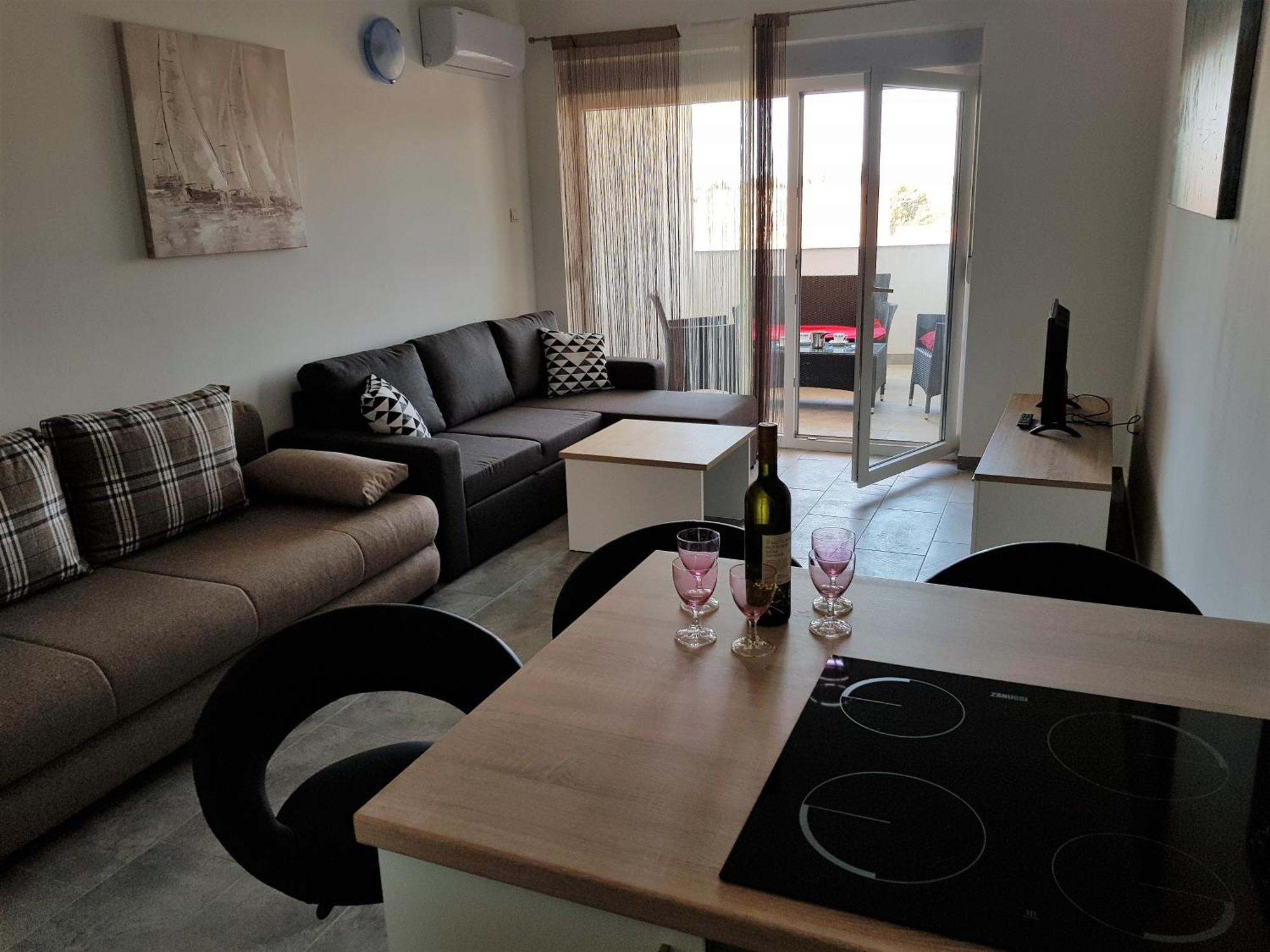Summer Holiday Apartments Novalja Oda fotoğraf